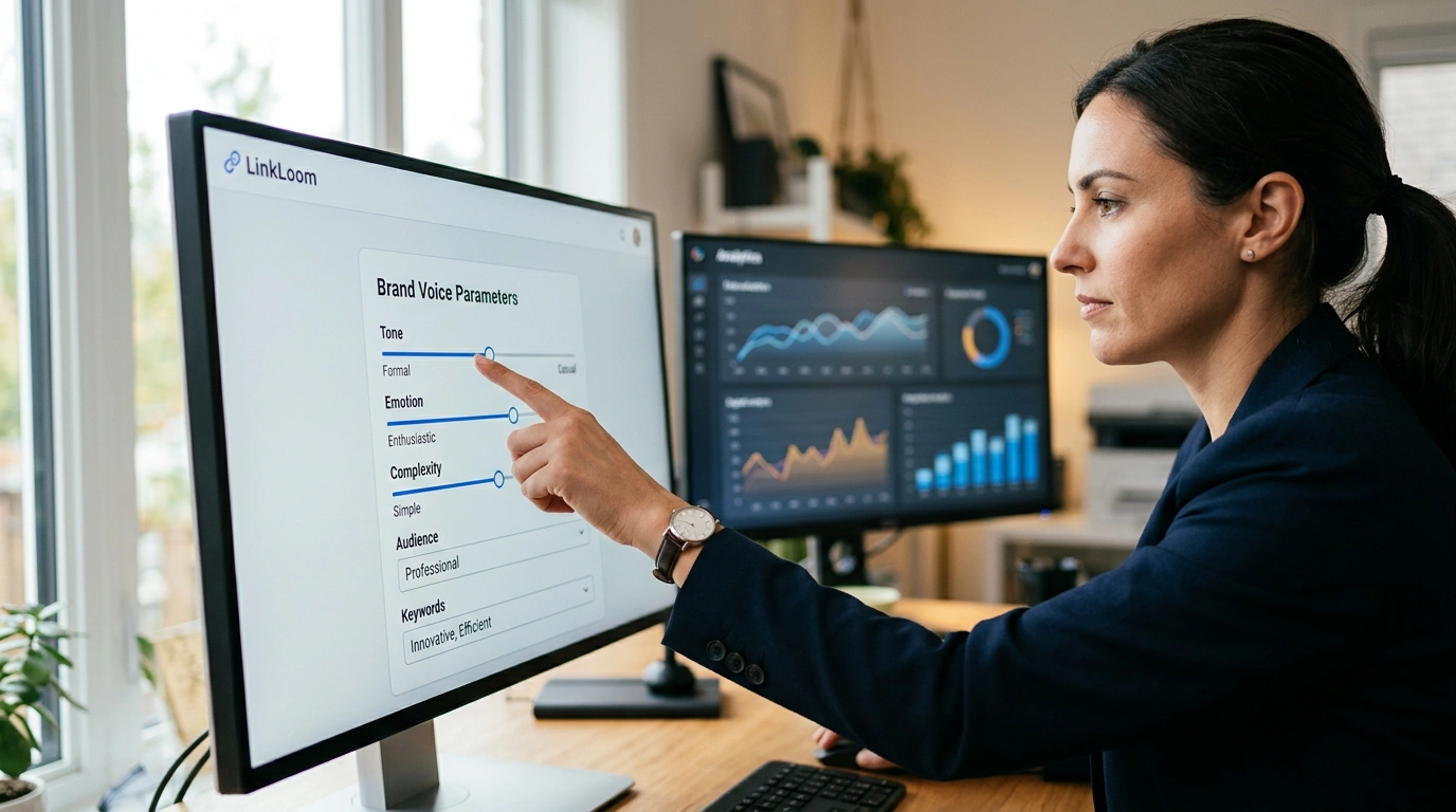 LinkLoom: Automate Strategic Content, Optimize SEO & Brand Voice