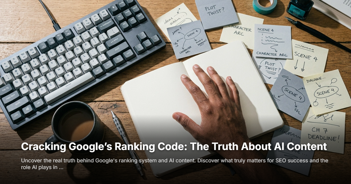 Cracking Google’s Ranking Code: The Truth About AI Content